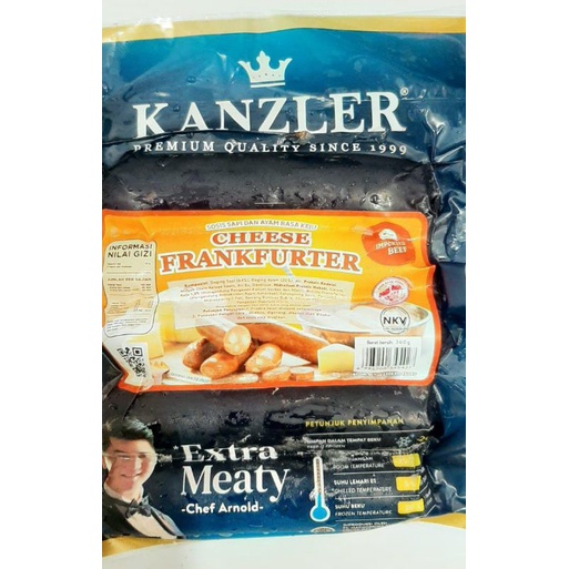

Kanzler Cheese Frankfurter 360gr