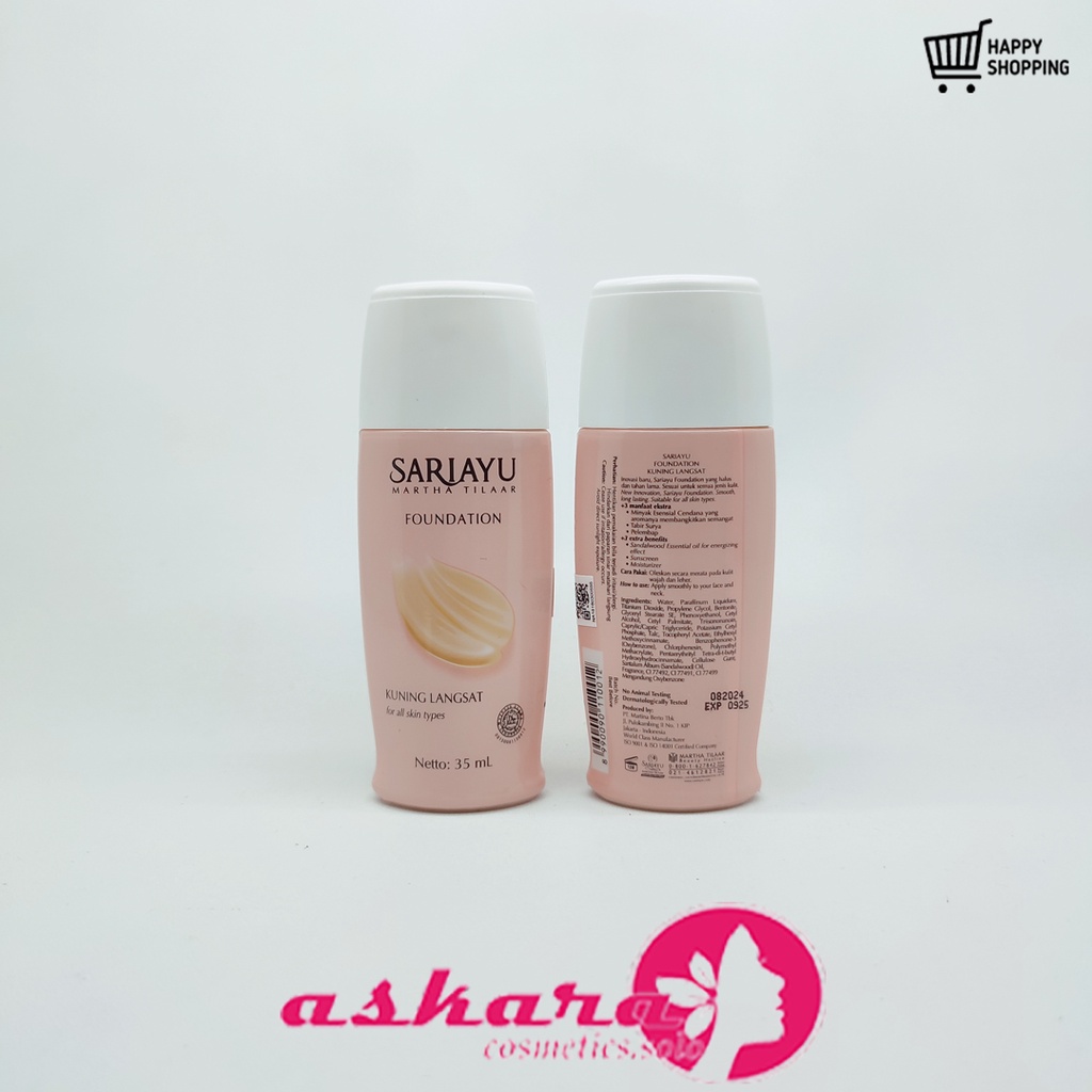 Sariayu Foundation 35 ml / Sariayu Alas Bedak