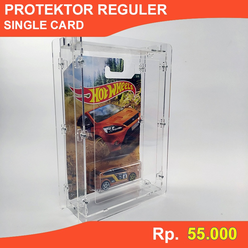 Display Protector Akrilik Hotwheels / Blister Protector Hotwheels Reguler