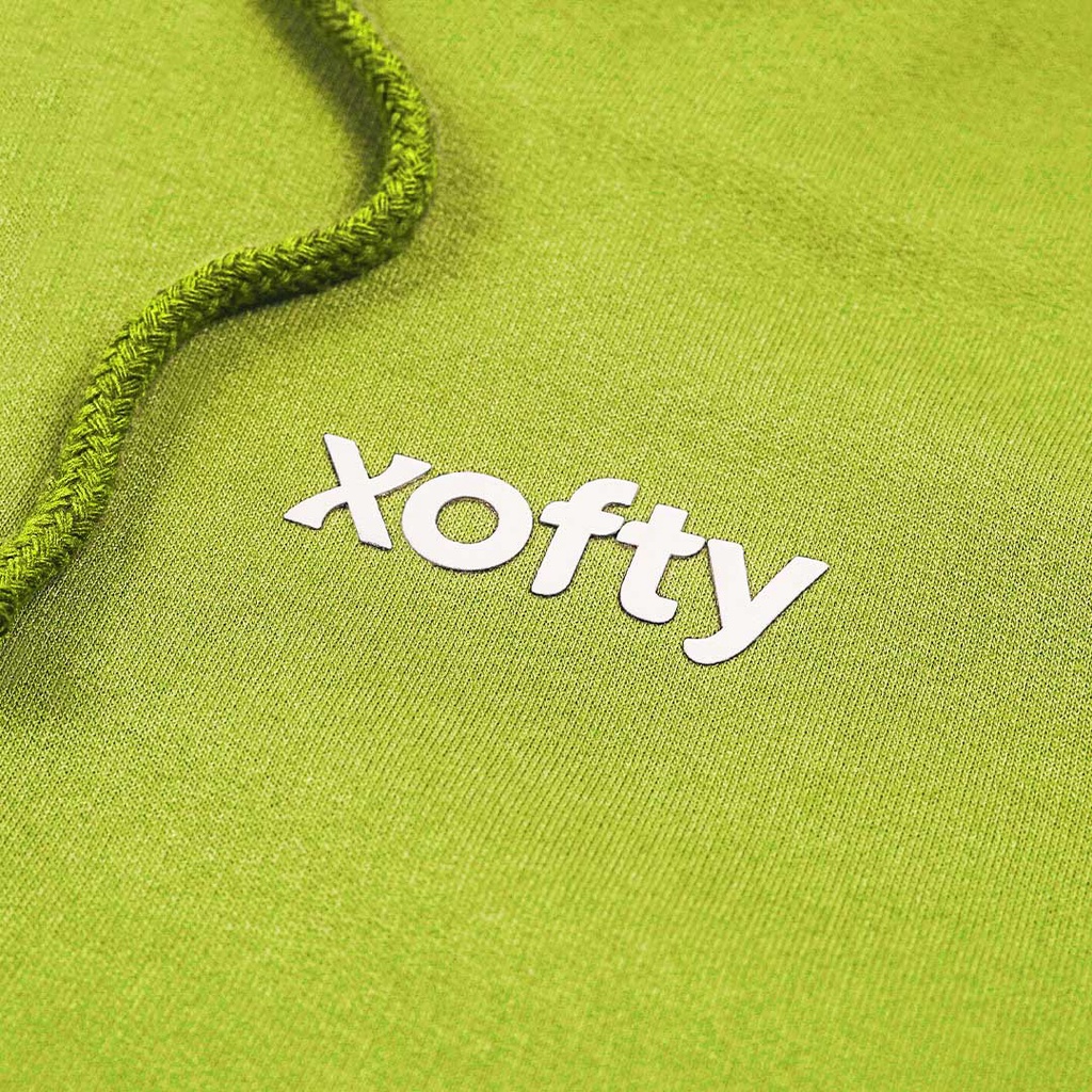 Xofty Mogwai Hoodie Sweater Lime