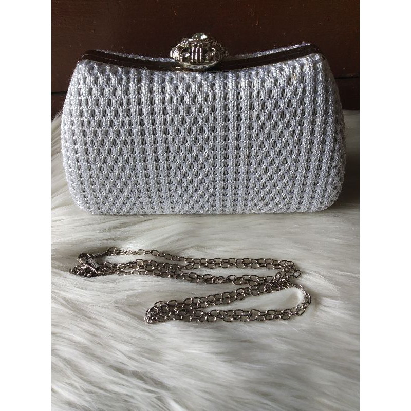 Clutch Pesta Swarovski Import