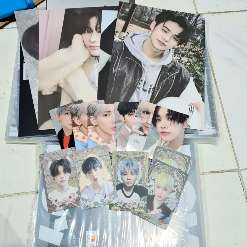 TXT Photocard / Postcard - Official from Album The Chaos Chapter: Freeze You Boy World hueningkai ye