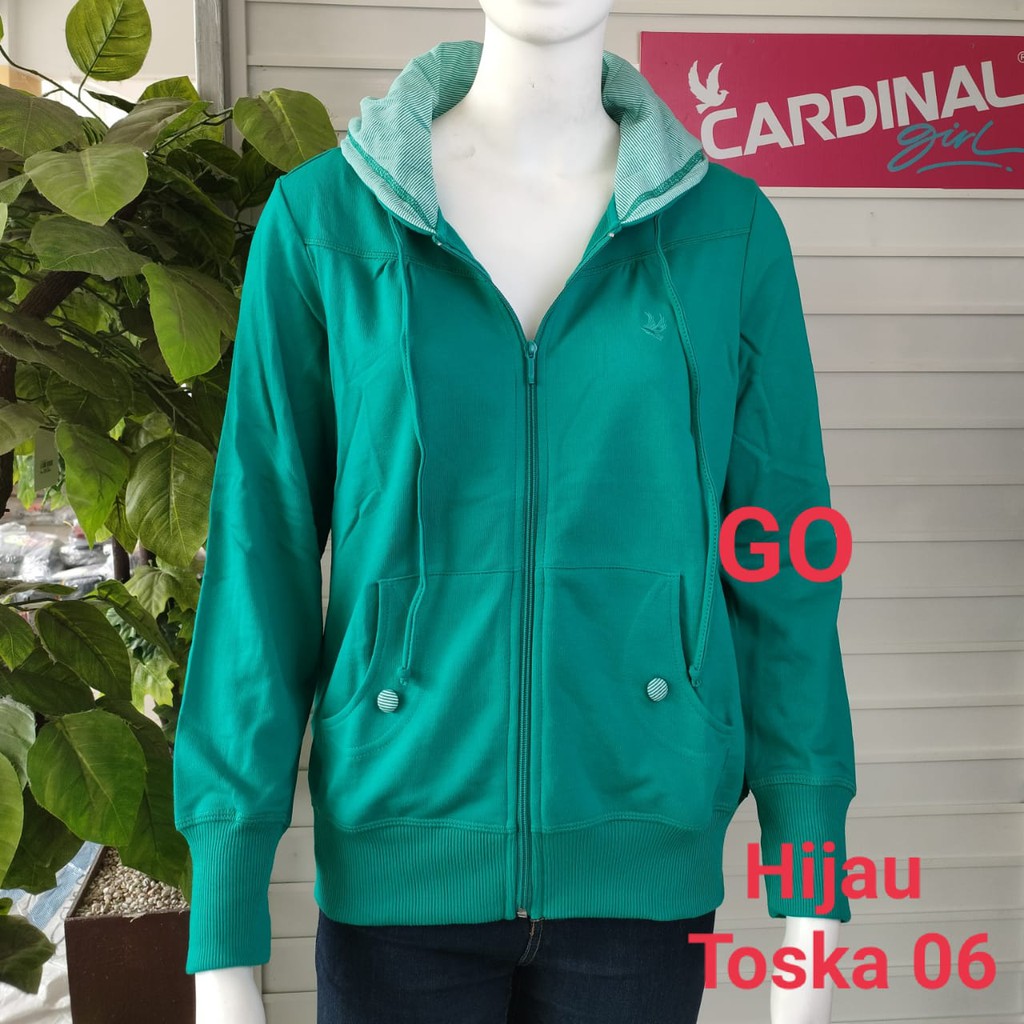 gof CARDINAL SWEATER GIRL 147 Pakaian Wanita Outerwear Jaket Cewek Sweater Katun Cardinal Original