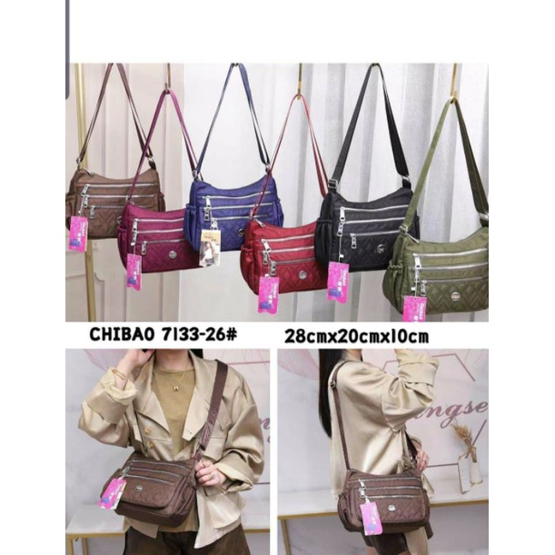 Tas wanita selempang chibao import termurah 7133