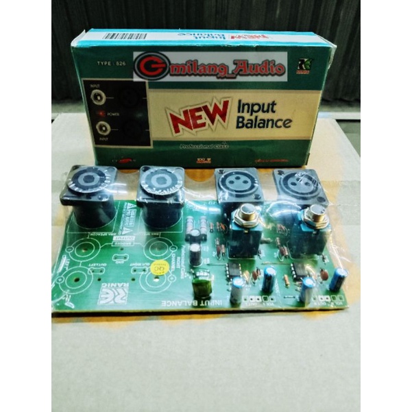 Kit input balance stereo