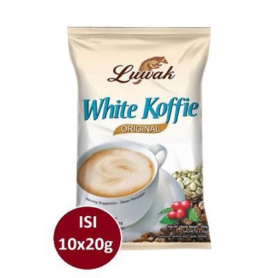 

Kopi Luwak White Koffie Original 10x20gram (Renceng)