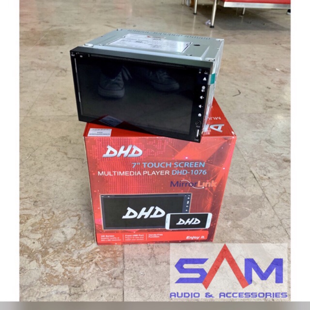 TV DVD Double Din Mobil DHD-1076