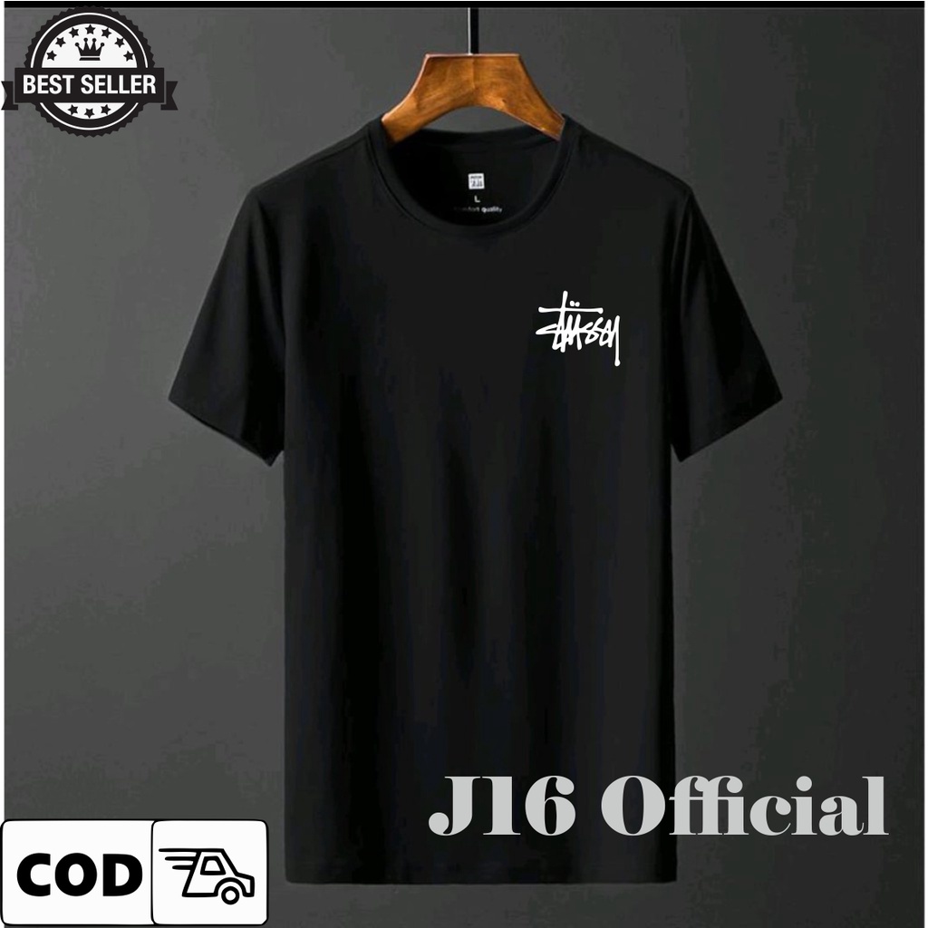 T-shirt Kaos Pendek Distro Pria Bahan Cotton Combed 30s Premium