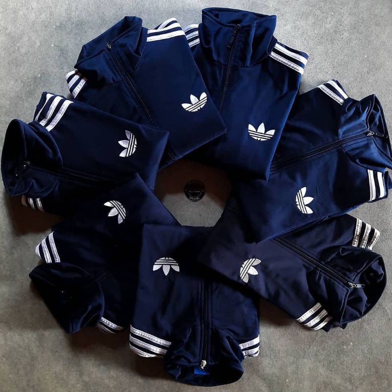 Jaket Pria Wanita Tracktop Adidas casual Firebird