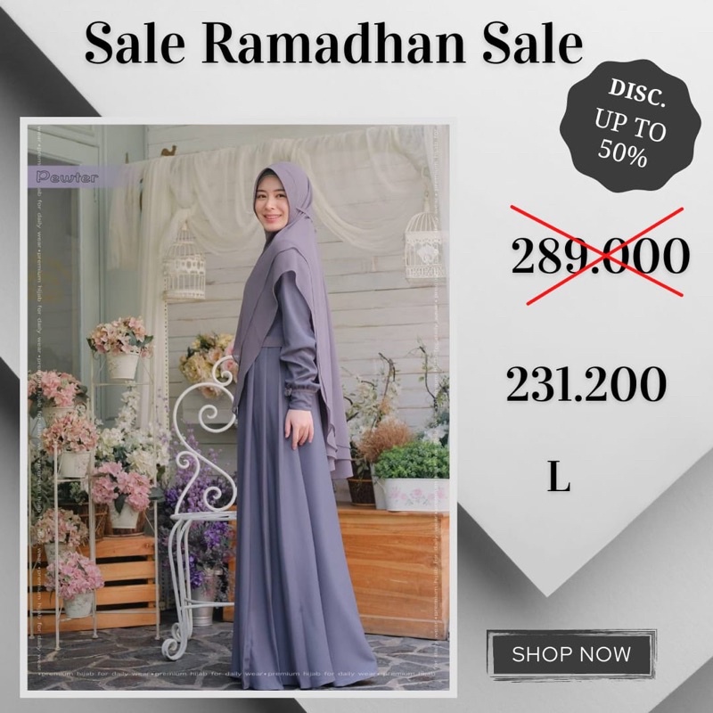 CHANA DRESS BY KYANA HIJAB