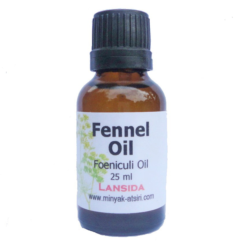 Fennel Essential Oil 25 ml Minyak Atsiri Adas Jamu Foeniculi Oil