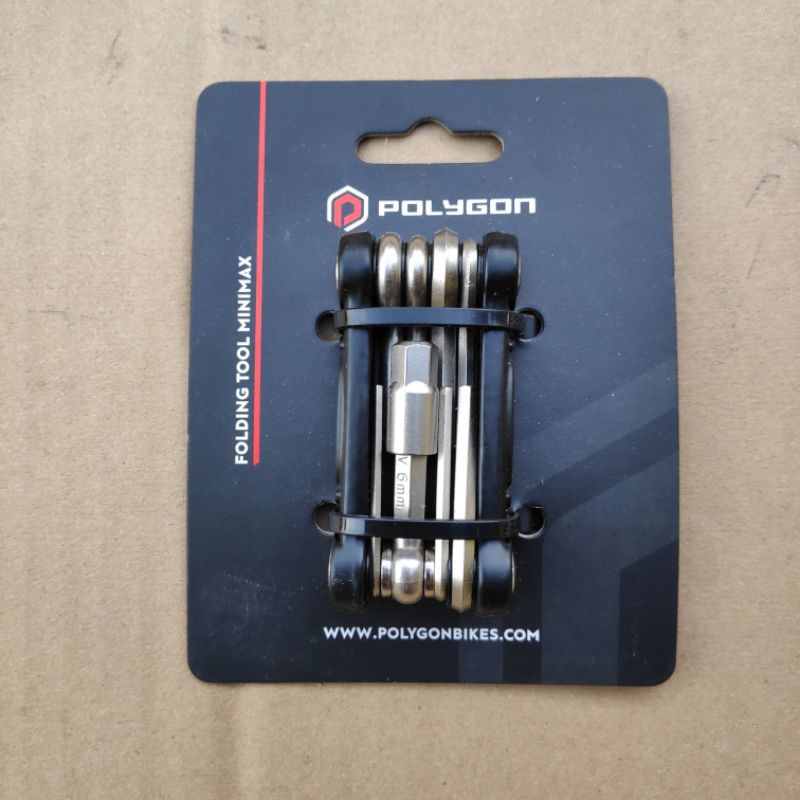 Folding Tool Minimax Polygon. Kunci Lipat Mini Max Polygon