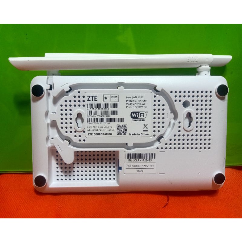 router GPON ONT F609 tahun 2022/2024