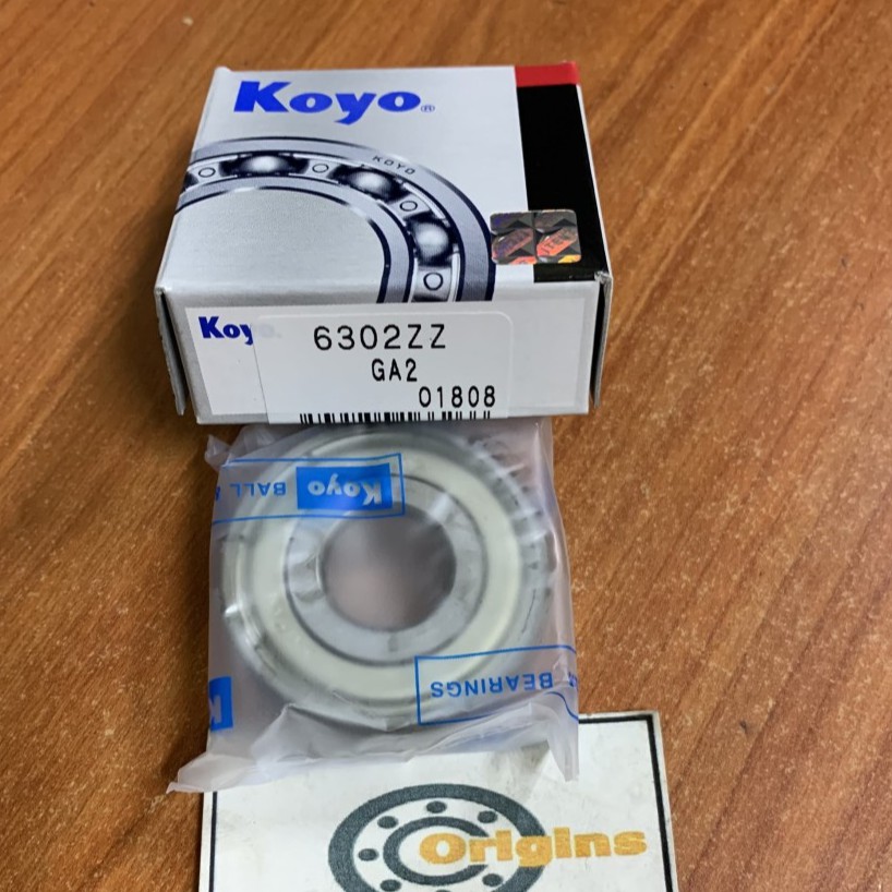 BEARING 6302 ZZ KOYO JAPAN 6302ZZ