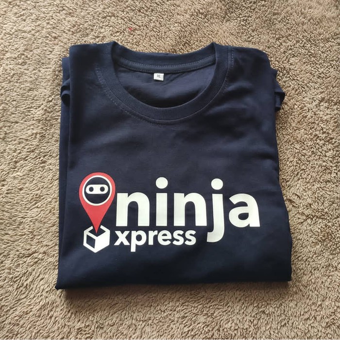 KAOS NINJA XPRESS BAJU TSHIRT DISTRO EXPRESS KURIR JASA KIRIM MURAH - KAOS NINJA MURAH