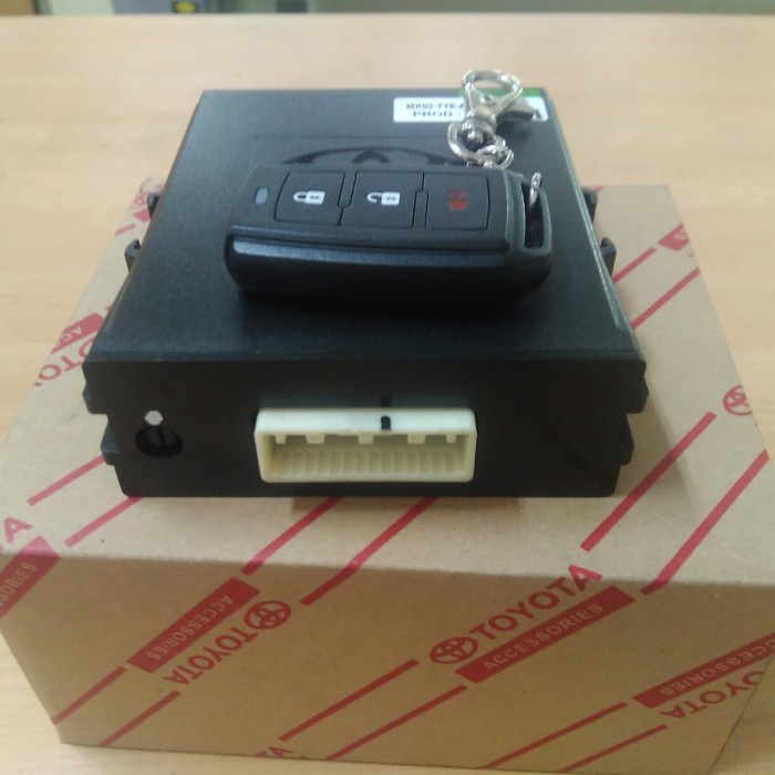 Modul Alarm + Remote Original Asli Toyota Avanza Tipe Veloz 2012-2015