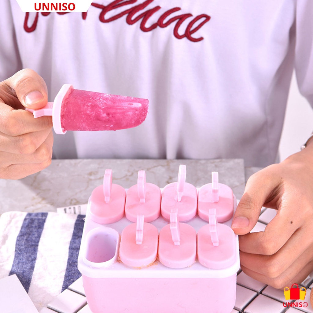 UNNISO - Cetakan Es Krim Loli Lolipop Ice Mold CE14