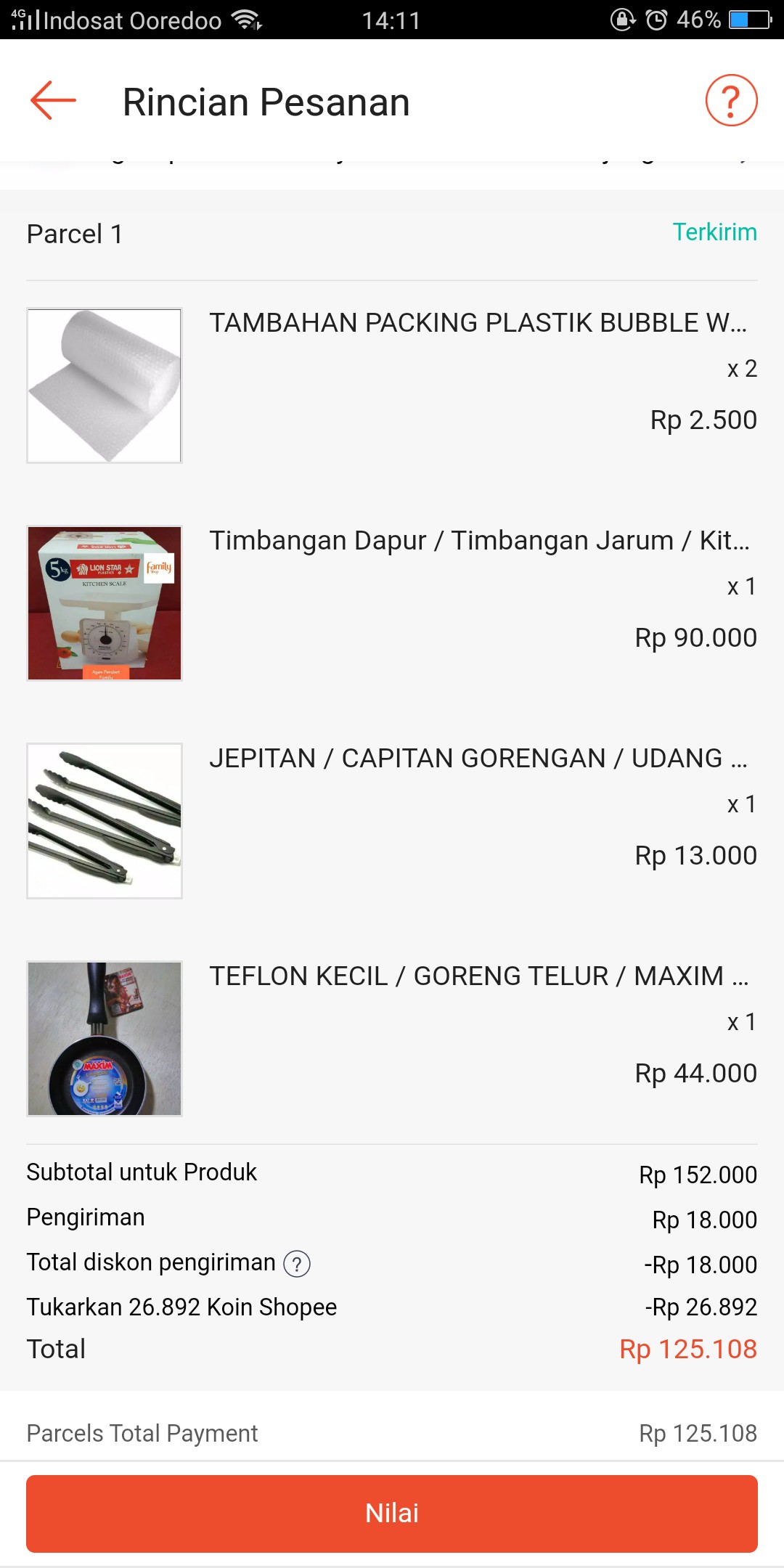 Timbangan Dapur / Timbangan Jarum / Kitchen Scale Lion Star 5 Kg