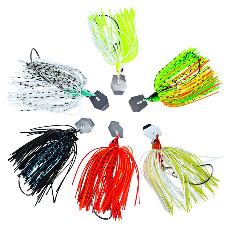 Umpan Pancing Best Seller di Amerika Chatterbait 15gram proberos fishing lure