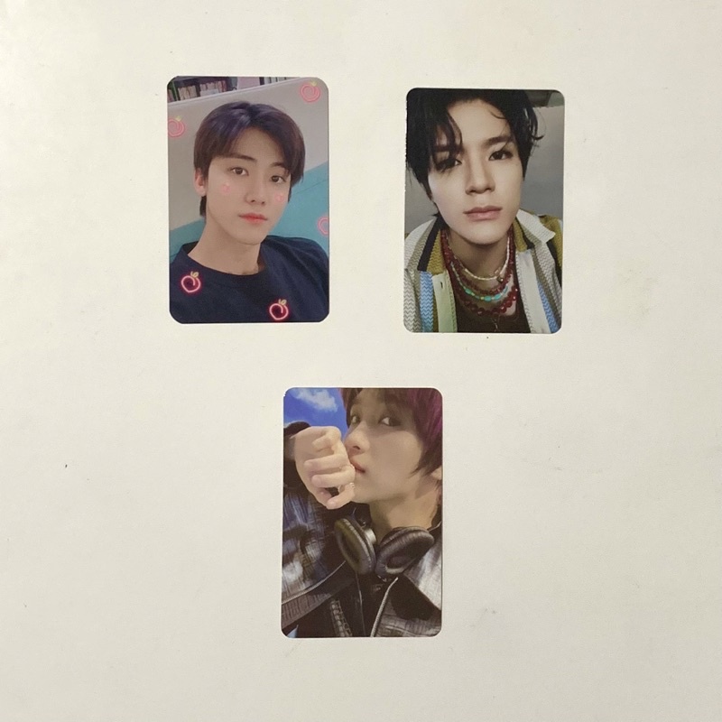 photocard nct dream hot sauce pob sm global shop smgs jeno jaemin yzy yizhiyu r1 round 1 vc video ca