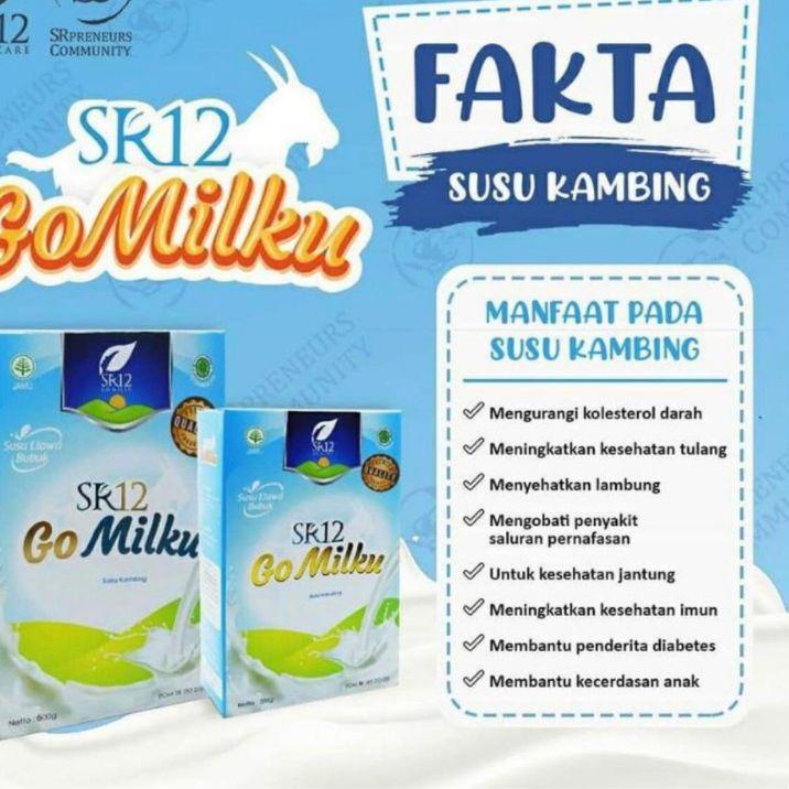 

Diamond Promo✔️ GO MILKU SR12 600 gr SUSU KAMBING ETAWA HALAL BPOM MENINGKATKAN KESEHATAN IMUN TUBUH MELANCARKAN ASI ASLI | Flash | COD | TERBARU | TERMURAH