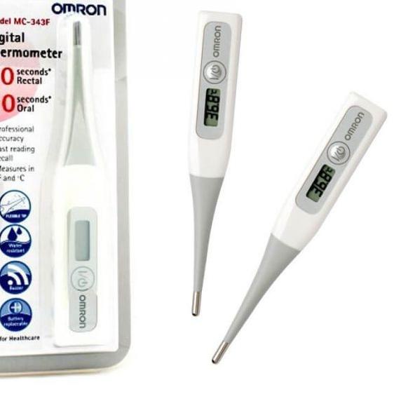 ➶ Omron Termometer Digital Flexible MC-343 MC343 MC 343 Fleksibel MC343F ➳