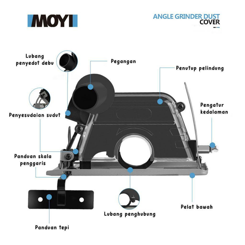 Adaptor Stand Holder Grinder/Dudukan Gerinda Tangan Cover Circular Saw Bracket