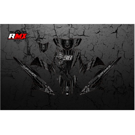 DECAL XEON KARBU FULLBODY (001) DEKAL STIKER XEON RC HITAM MERAH, KUNING, HIJAU, BIRU TUA/MUDA, EMAS