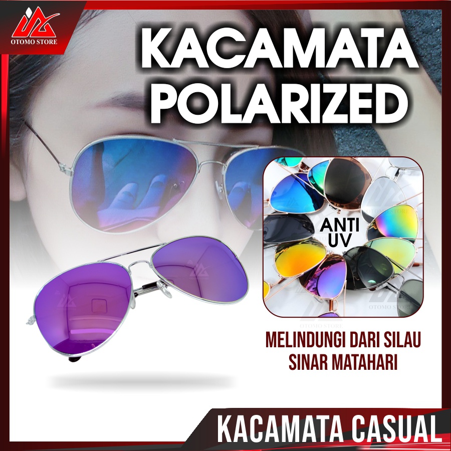 KACAMATA POLARIZED Sunglasses Aksesoris Fashion Pria Wanita Keren Berkualitas Termurah