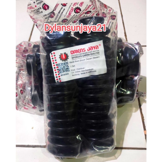 Karet Boot Shockbreaker Depan Motor Trail KLX, Motor Sport PNP Pulsar 200NS, Pulsar 220, Pulsar 180u