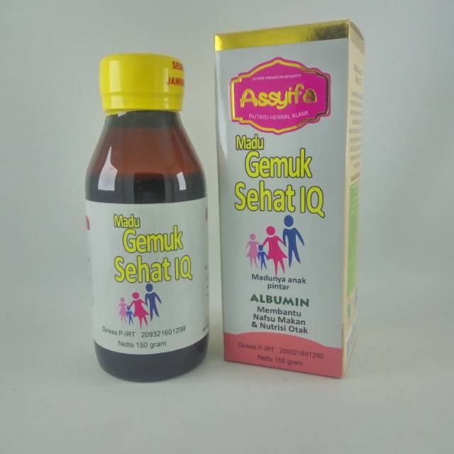 

Madu gemuk sehat IQ Assyifa madu anak pintar