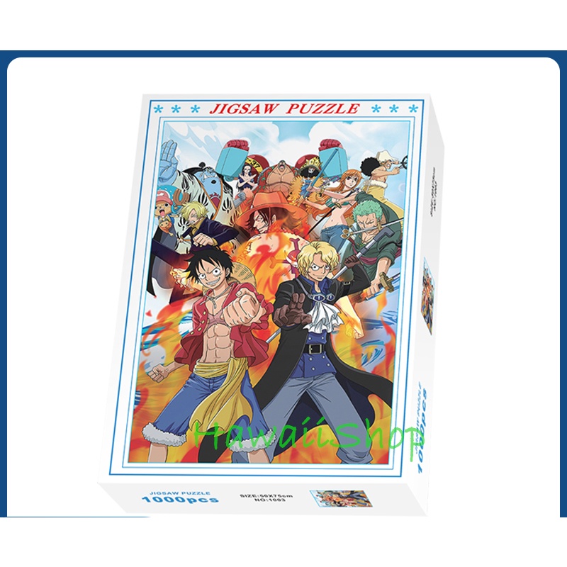 Puzzle Jigsaw 1000 pcs Uk.70x50cm - One Piece Thousand Storm