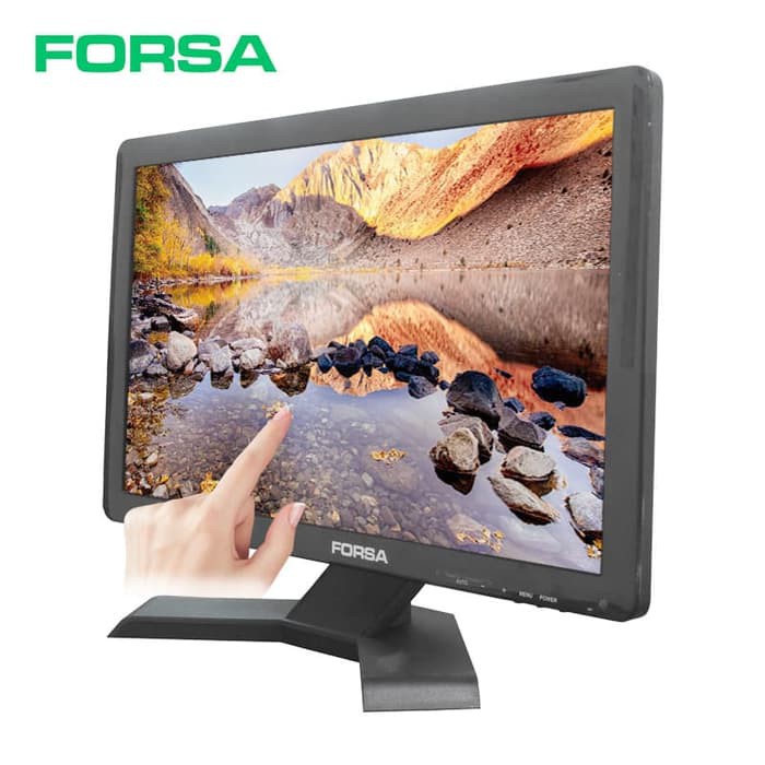 MONITOR LCD FORSA 19" TOUCHSCREEN LS-1902TS LAYAR WIDE 16:9 MURAH