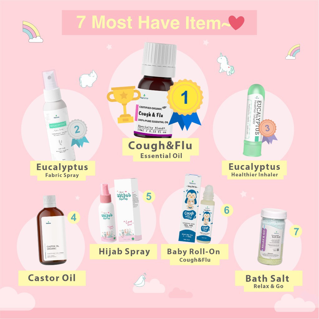 Natuna Frangipani Essential Oil Diffuser Humidifier Minyak Esensial Air Purifier Aromatherapy Oil EO