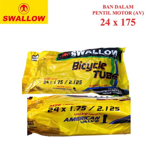 OLAHRAGA SEPEDA MM29 SWALLOW BAN DALAM SEPEDA 24 X 1.75 175- 190- 195- 200- 210- 2125 2.125