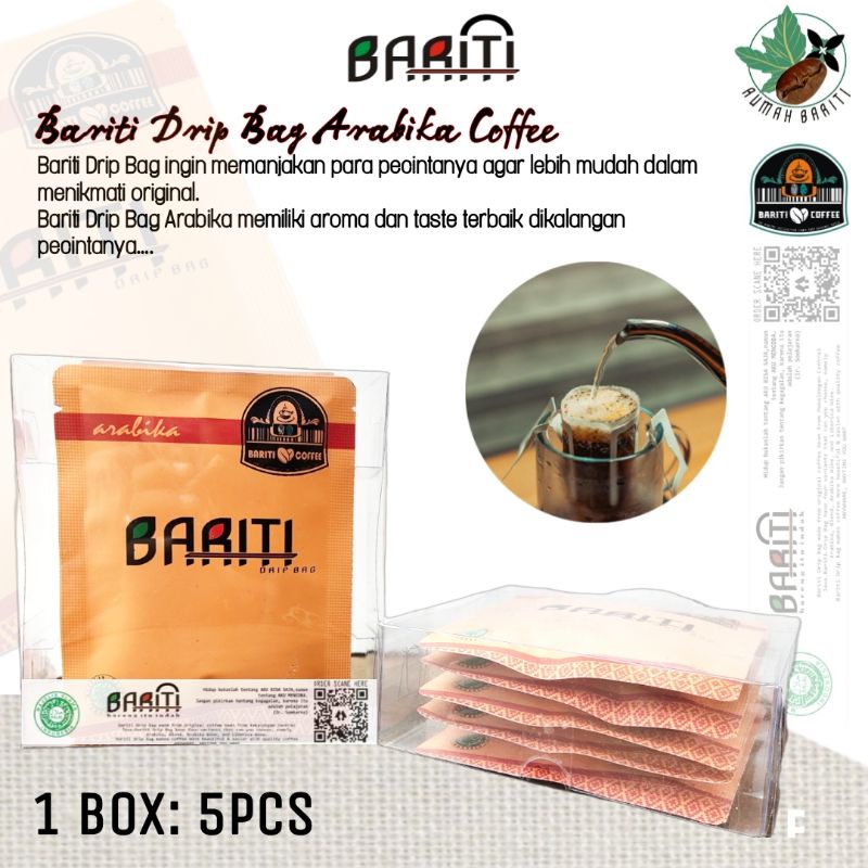 

Kopi Drip Bag Arabika (Isi @pack: 5pcs)