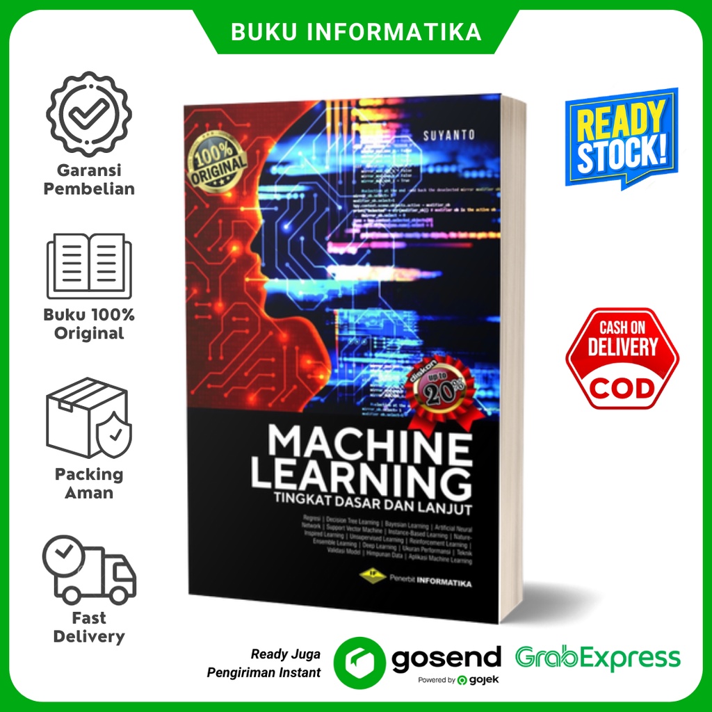 Jual Buku Machine Learning (Tingkat Dasar Dan Lanjut) | Shopee Indonesia