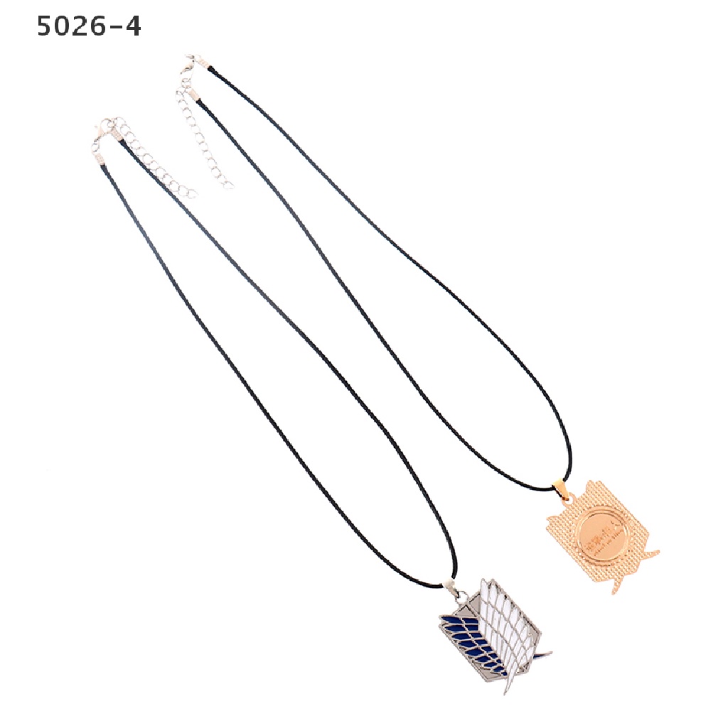 5026-4 Attack On Titan Necklace Wings Of Liberty Freedom Investigation Corps Necklace 5026-4