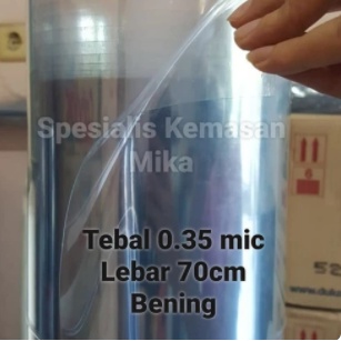 Mika kaku Meteran Tebal 0.35 Mic Utk Kotak Seserahan Souvenir Dll.