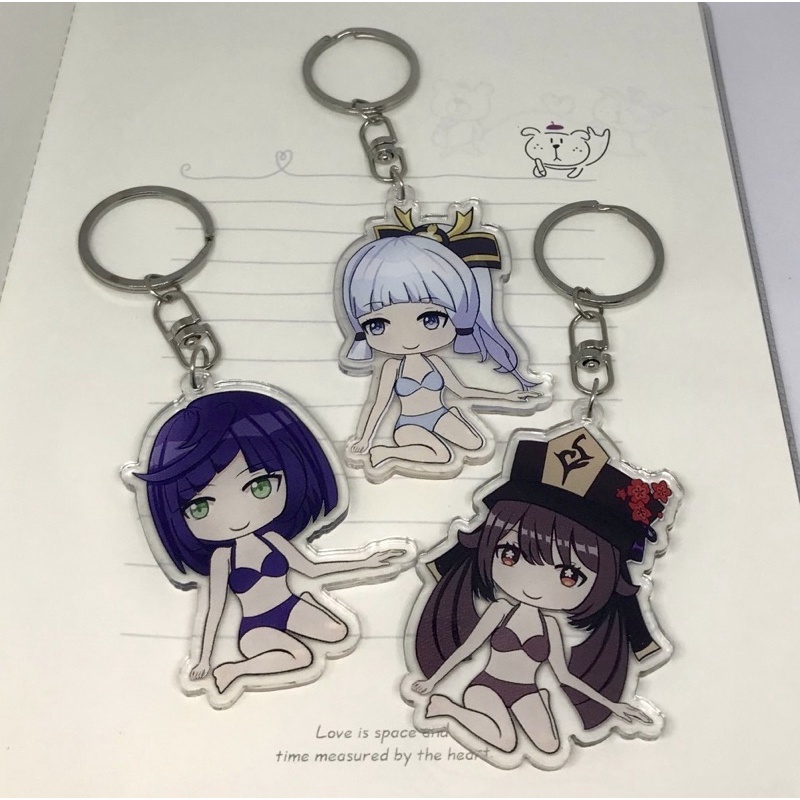 genshin impact keychain