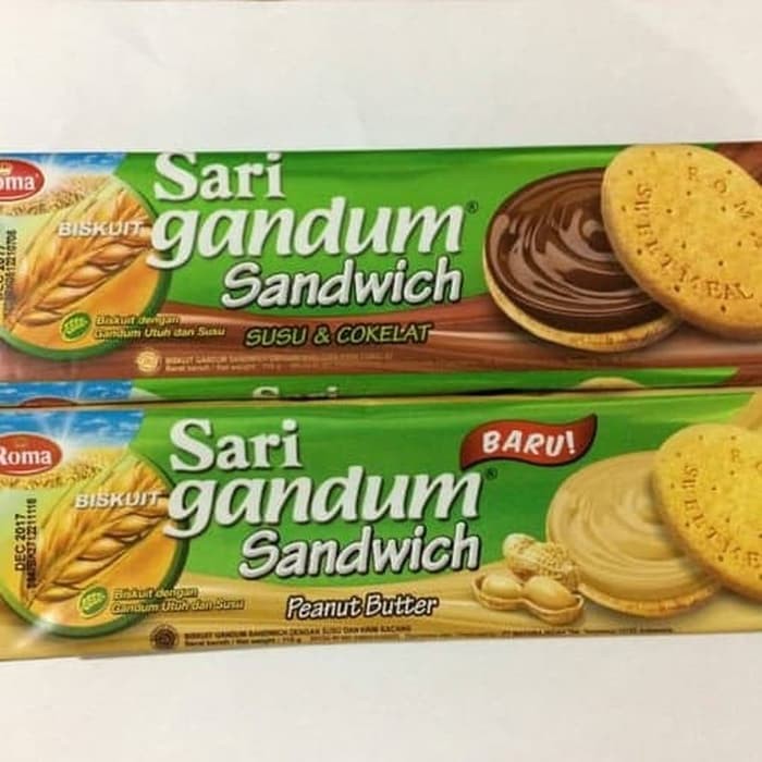 

Roma Sari Gandum Sandwich 115 Gram