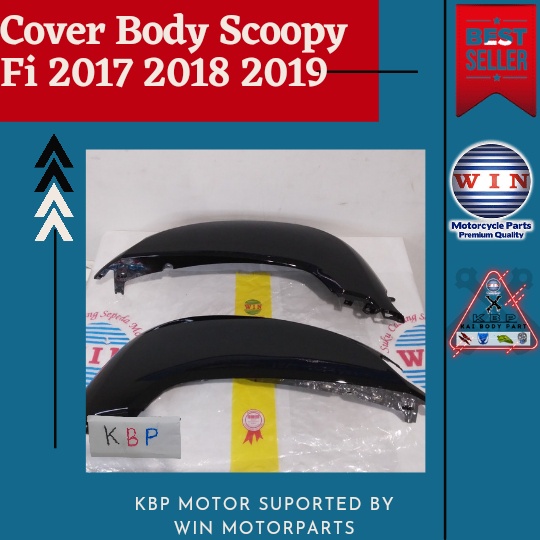 Cover Body Scoopy 110 FI 2017 2018 2019 2020 WIN | bodi samping belakang kiri kanan motor injeksi ho