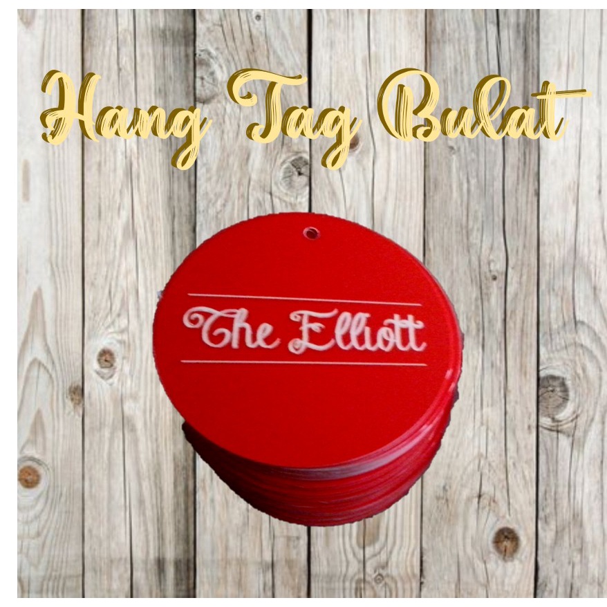 

Hang Tag Potong Bulat