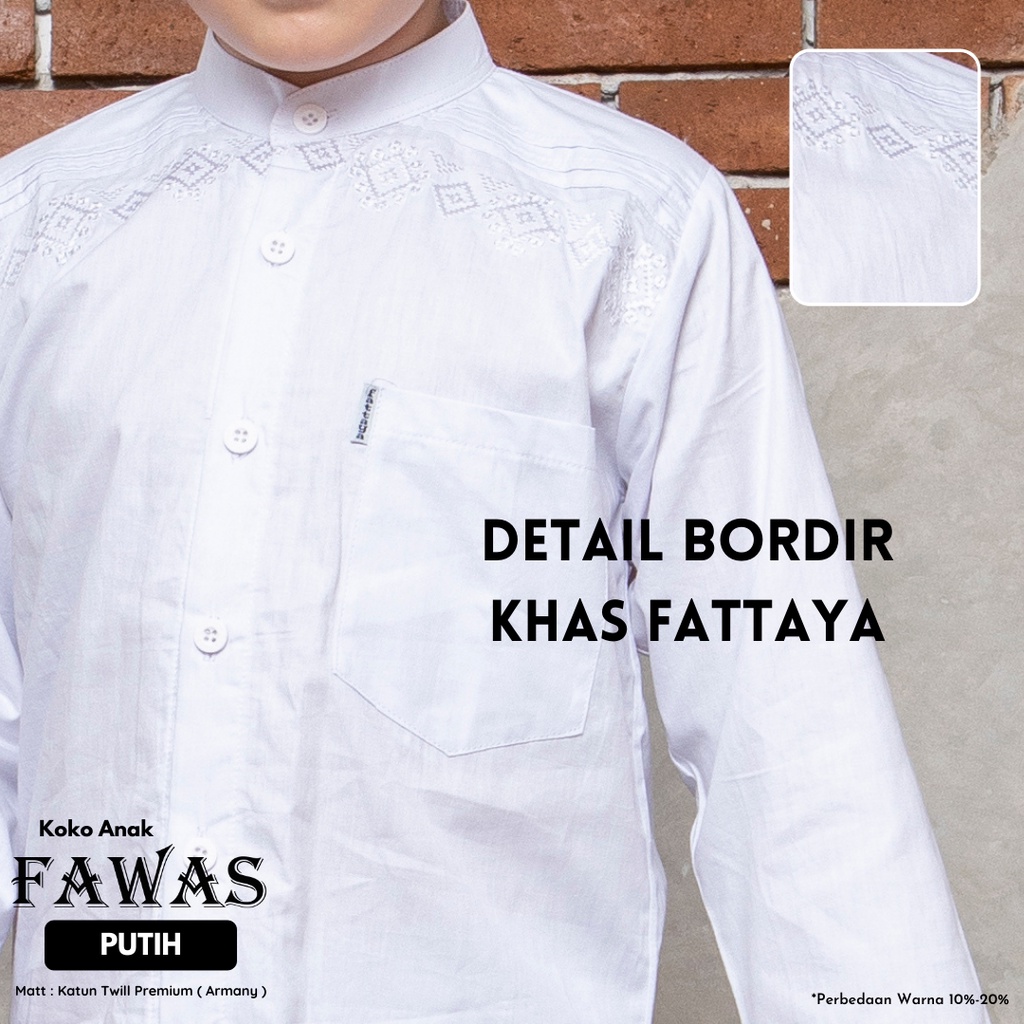 Koko Anak Fattaya Putih Model Fawas