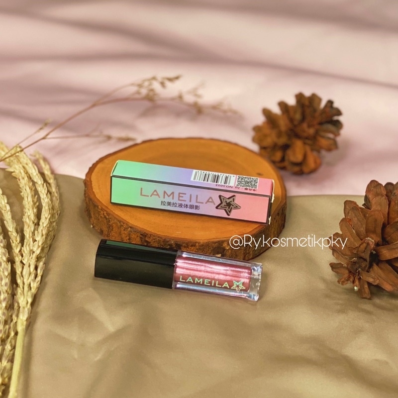 liquid eyeshadow glitter lameila oles