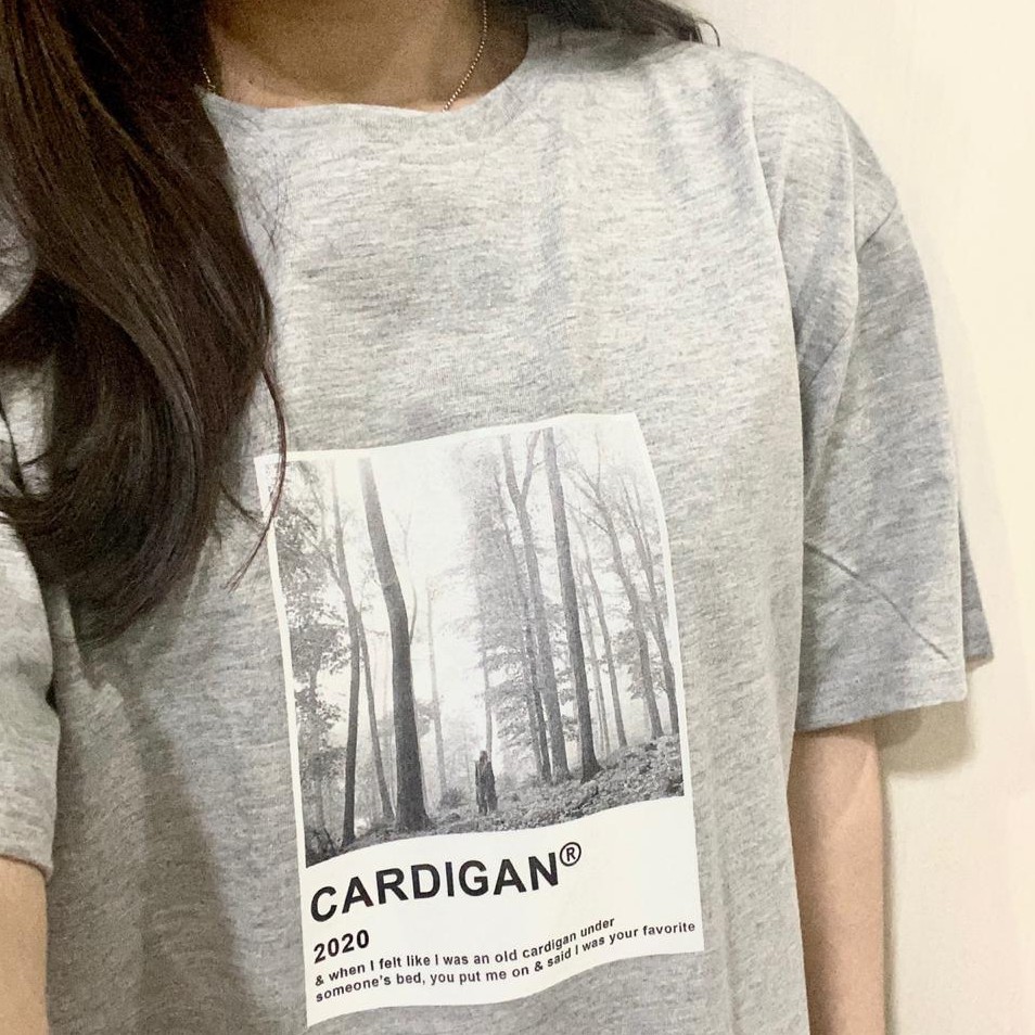 Cardigan Taylor Swift Lyric Edition