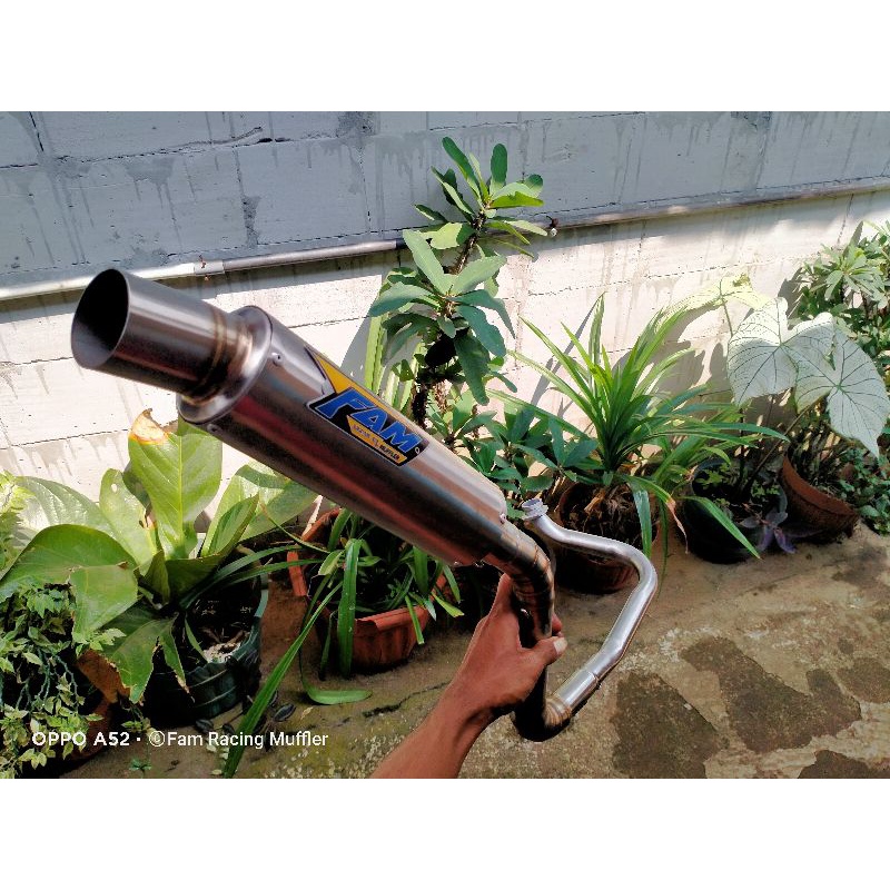 Knalpot Cobra Sunmori PCX VARIO 125 LED VARIO 150 LED ORI FAM