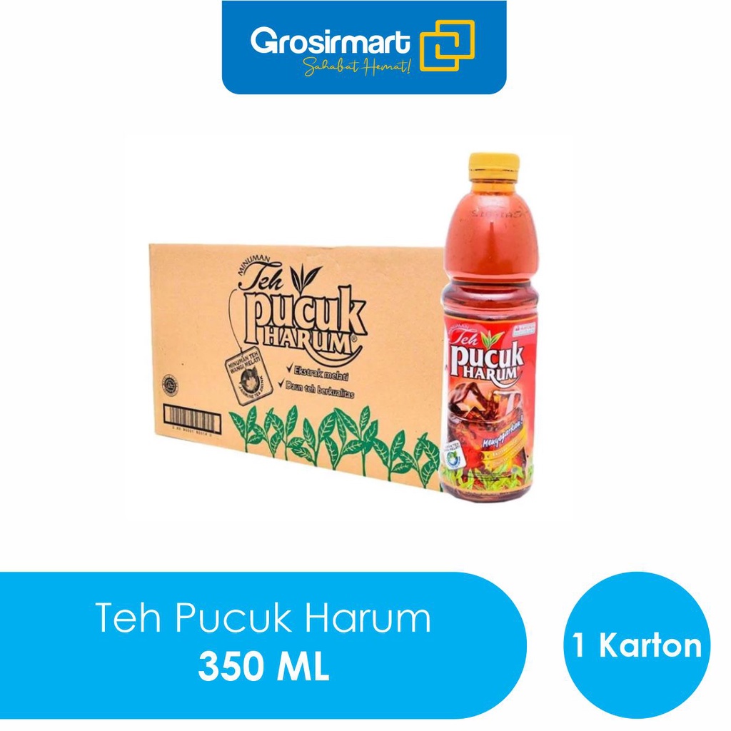 teh pucuk harum 350 ml | 1 karton (24 pcs)