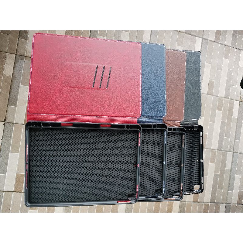 Sarung Buku Ipad 10.2 Ipad 7 Ipad 8 Ipad 9 Leather Case Flip Cover Casing Folio Book Softcase Silicon Pelindung Dompet smart tempat Pen slot kartu