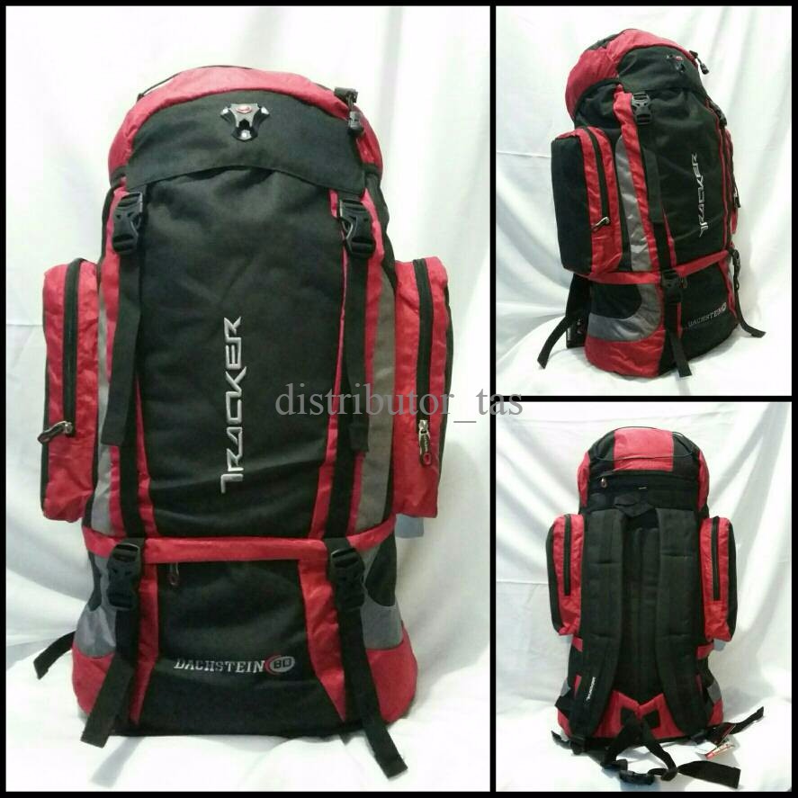Tas ransel gunung / carrier tracker 9180 rain cover + plat